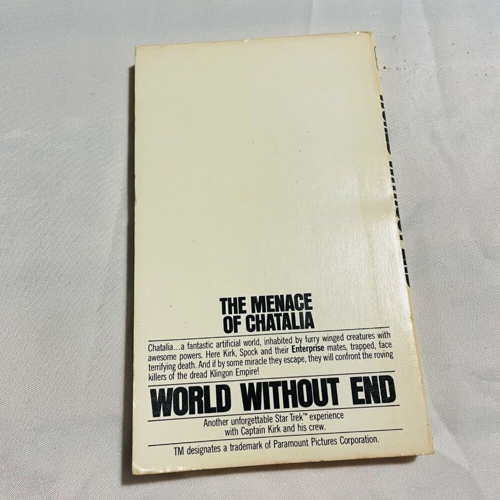 Star Trek Novel "World Without End" By Joe Haldeman - Picture 3 of 5